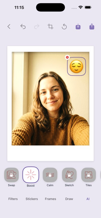 AI sketch effect